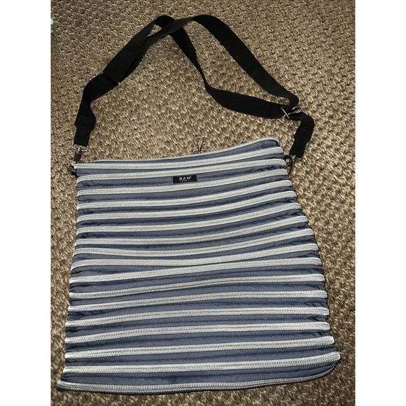 Bam Bag Crossbody Purse Continuous Zipper Recycled - Picture 2 of 7